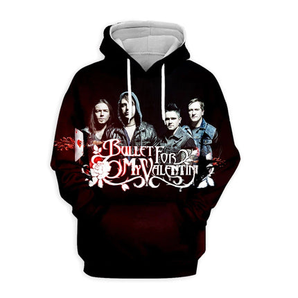 Bullet For My Valentine Rock Band 3D Print Hoodies Men Women Oversized Sweatshirts Hoodie Male Pullovers Tracksuits Man Clothing