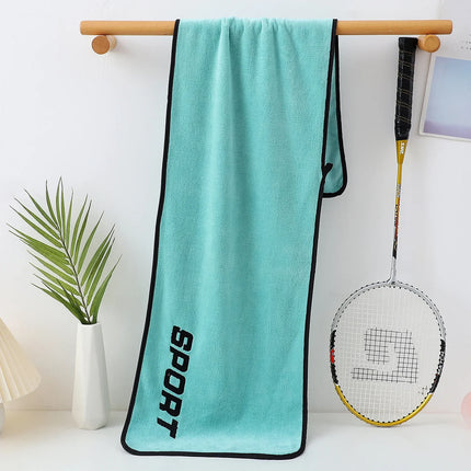 Asciugamano sportivo da palestra Asciugamano da bagno in fibra ultrafine Allenamento Yoga Asciugamani da spiaggia Asciugatura rapida Esercizio Assorbimento del sudore Asciugamano ad asciugatura rapida