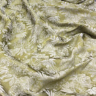 Tessuto jacquard con motivo peonia in rilievo bicolore al metro per gonne, pigiami, cucito, tessuto Hanfu stampato, delicato sulla pelle, sottile e morbido