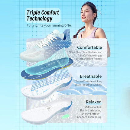 Scarpe da Corsa Traspiranti Onemix 2026 Wind Wings per Uomo e Donna, Ideali per Maratona, Sport e Attività all'Aperto platinumshop
