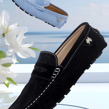 Scarpe Italiane Formali da Uomo, Mocassini in Pelle Fatti a Mano, Scarpe Casual da Guida, Slip-on di Lusso Comodi per Uomo