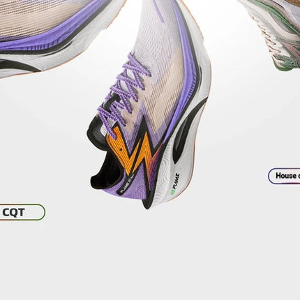 361 Degrees FLAME 3.0 Men Women Running Shoes Carbon Plate Racing Rebound Stable Breathable Wear-resistant Sneakers 672412207 PlatiNum