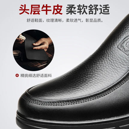 Scarpe estive nuove da uomo in pelle con suola morbida Scarpe basse casual Scarpe da passeggio per esterni Scarpe comode in morbida pelle alla moda Mocassini