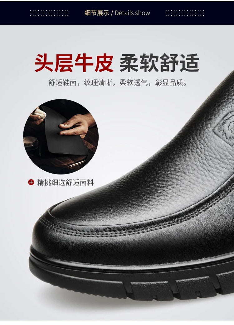 Scarpe estive nuove da uomo in pelle con suola morbida Scarpe basse casual Scarpe da passeggio per esterni Scarpe comode in morbida pelle alla moda Mocassini