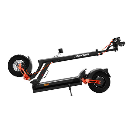 Monopattino Elettrico Pieghevole JOYOR T6E DE con Omologazione ABE, 20km/h, 500W, 48V18AH, Ruote da 10 Pollici, per Adulti