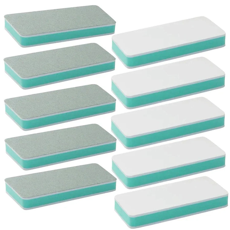 10Pcs Dual-Sided Nail Buffing Blocks Professional Nail Care Multi-Functional Polishing Tools for Beauty Salon Shine Enhancing