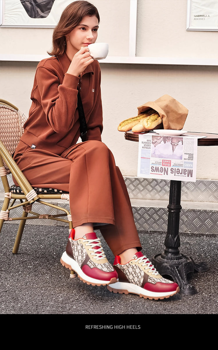Luxury Brand Women's Shoes 2026 Fall/Winter New Arrivals Balanced Women's Casual Sneakers Shock-Absorbing Comfort Running Hiking