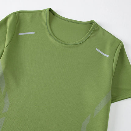 Tuta sportiva da uomo ad asciugatura rapida 1/2/4 pezzi T-shirt casual traspirante a maniche corte Tasca Pantaloncini versatili per adolescenti da indossare platinumshop