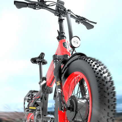 LANKELEISI X2000MAX E-Bicicletta per adulti 2000W 48V20AH City Ebicycle Pneumatico da 20 pollici Non pieghevole Strumento LCD Bicicletta elettrica