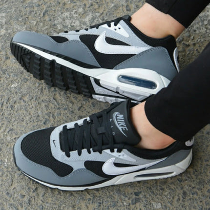 Nike Air Max Correlate Scarpe da corsa su strada comode con cuscino d'aria alla moda retrò da uomo, scarpe da jogging, nere, bianche, grigie 511416-011