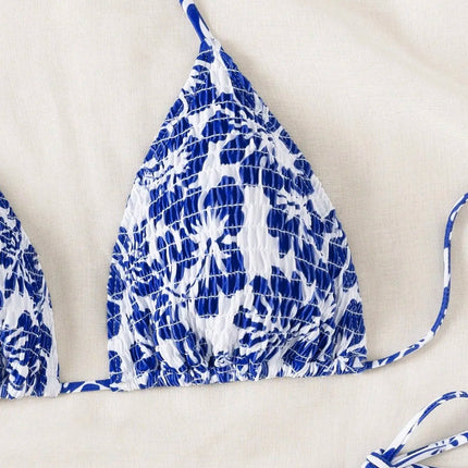 Set Bikini a Triangolo per Donna, Sexy Costume da Bagno Brasiliano a Due Pezzi con Lacci, Grazioso Costume da Bagno platinumshop
