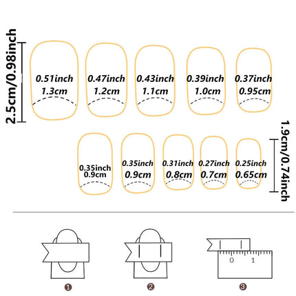 24pcs/set short square fake nails for women cute bride heart white french tips faux ongles y2k press on false nail supplies