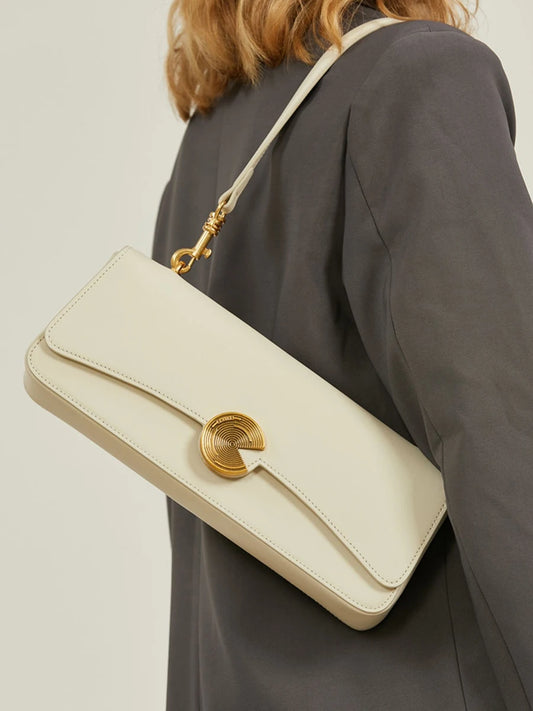 Women's Baguette Bag Leather Armpit Bag Premium Crossbody Bag Casual commuting fashion shoulder bag