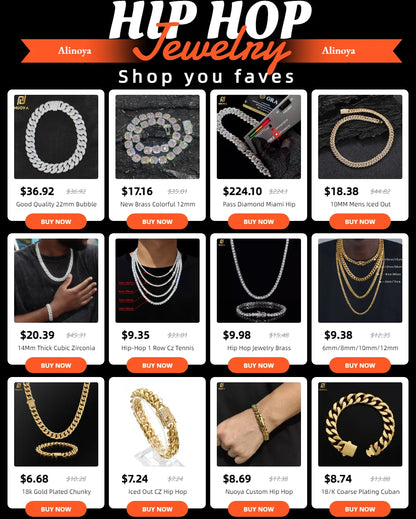 Gioielli Hip Hop Cubic Zirconia ghiacciata Catena da tennis ghiacciata Collana bling placcata oro 18 carati per le donne Logo laser personalizzato gratuito