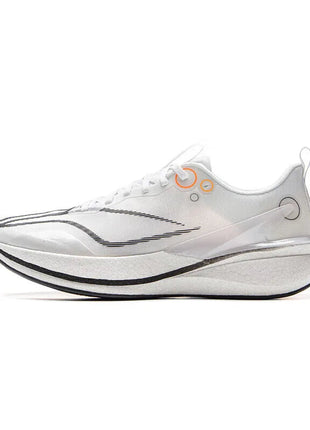 Li-Ning Men's RED HARE 8 PRO Racing Running Shoes BOOM FIBER Cushion Stable Sport Shoes Anti-Slip Wearable Sneakers ARPV003 PlatiNum
