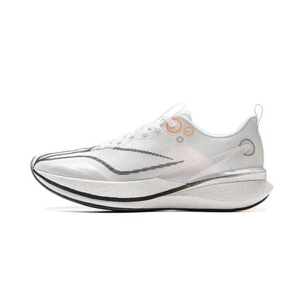 Li-Ning Men's RED HARE 8 PRO Racing Running Shoes BOOM FIBER Cushion Stable Sport Shoes Anti-Slip Wearable Sneakers ARPV003 PlatiNum