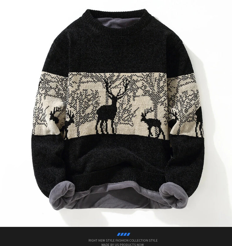 Men's Clothing Male Spring Pullovers Autumn Sweater For Men Men's Sweat-shirt Casual Streetwear Knit Fashion Hombre Warm Solid