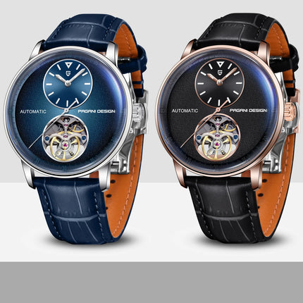 PAGANI DESIGN Nuovo Orologio Meccanico Automatico da Uomo 42MM, Impermeabile 100M, in Acciaio Inossidabile