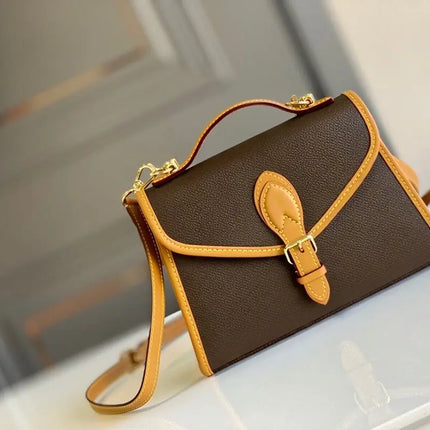 Borsa da trasporto multiuso in PU resistente e versatile, anti-crepa, borsa a mano, borsa a tracolla da donna, borsa a tracolla, custodia universale per vari scenari quotidiani