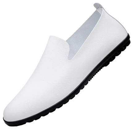 Scarpe da uomo in vera pelle Casual formali mocassini da uomo mocassini estate italiana traspirante Slip on scarpe da barca maschili Over Size 50 51