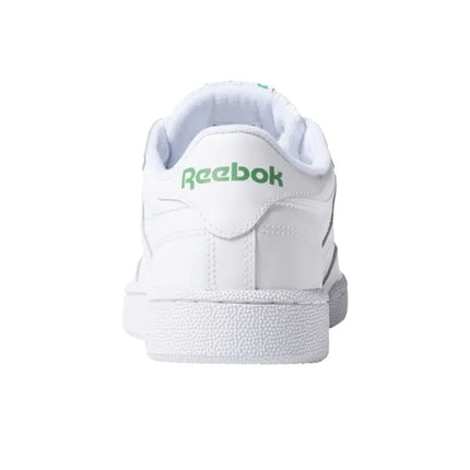 Reebok CLUB C 85 Low top Skateboard Shoes Unisex White Green AR0456