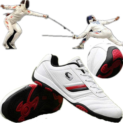 Scarpe da scherma professionali da uomo scarpe da ginnastica da uomo Scarpe da allenamento da competizione scarpe da ginnastica leggere antiscivolo da uomo
