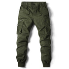 New Cotton Men Cargo Pants Khaki Casual Men Tactical Joggers Cargo Multi-Pocket Fashion Black Army Light gray Trousers Work Wear
