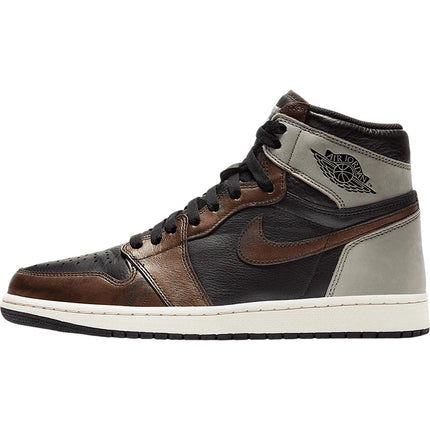 Scarpe da basket alte Nike AIR JORDAN 1 autentiche da uomo 555088-033 platinumshop