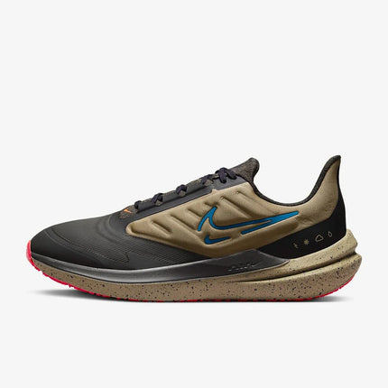 Nike Black Khaki Color-Blocked Splatter Anti-Slip Durable Low-Top Outdoor Sports Shoes DM1106-200