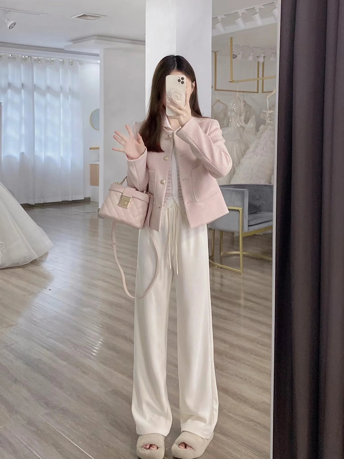 FOXER Split Leather Women's Box Mini Handbag Fashion Brand Crossbody Shoulder Bag Lady Messenger Bag Elegant Small Tote