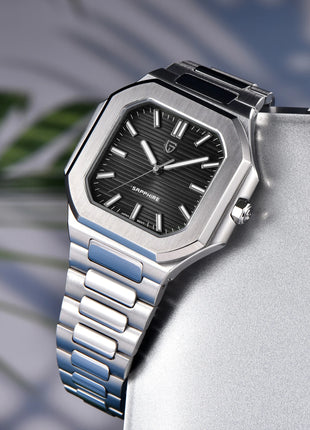 PDYS019 PAGANI DESIGN Orologi da polso al quarzo da uomo TMI VH31 37MM 10Bar Impermeabile 316L Acciaio inossidabile di lusso Zaffiro