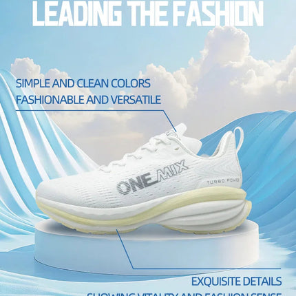 ONEMIX Scarpe da corsa per uomo Cuscino Scarpe da ginnastica per coppia atletica Scarpe sportive estive per esterni Scarpe da jogging da donna Scarpe da ginnastica da passeggio PlatiNum