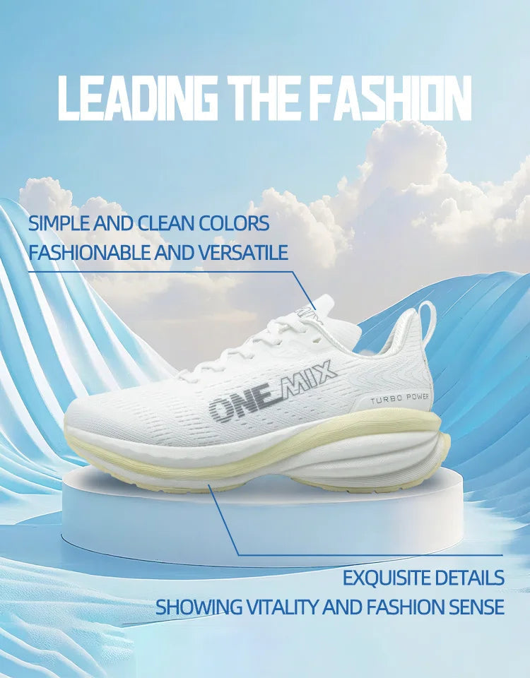 ONEMIX Scarpe da corsa per uomo Cuscino Scarpe da ginnastica per coppia atletica Scarpe sportive estive per esterni Scarpe da jogging da donna Scarpe da ginnastica da passeggio PlatiNum