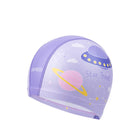 COPOZZ Cuffia da nuoto per bambini in cartone animato Bambini PU Protezione per le orecchie impermeabile Cappello da nuoto Cappelli da bagno elastici Cuffie da piscina per ragazzi Ragazza