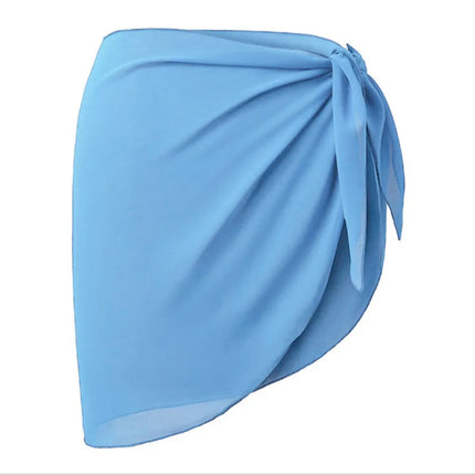 Top Casual Senza Maniche, Pareo Bohémien, Gonna Corta Avvolgente, Copricostume Estivo da Spiaggia per Donne platinumshop