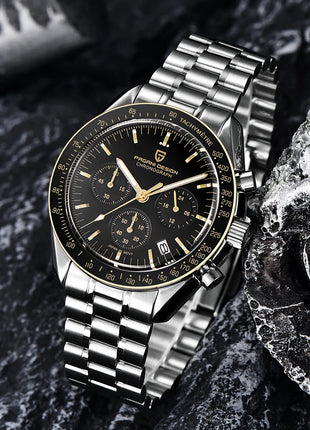 2026 Nuovo PAGANI DESIGN 1701 V5 Orologi da uomo Orologio al quarzo di lusso da uomo Sport Cronografo velocità AR Vetro zaffiro 100M Impermeabile