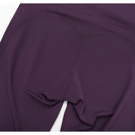 Flared Leggings Women's Wide-leg Pants High Waisted Hip lifting Yoga Pants Quick Drying Running Exercise Fitness Bell bottoms PlatiNum