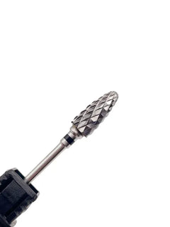 1Pc Bullet Carbide Nail Drill Bits Professional 3/32"Tungsten Flame Nail Bit Manicure Acrylic Gel Remover Nail Accessories Tools