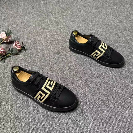 European Station New Fashion Versatile Trend Men's Board Shoes Low Top Casual Shoes