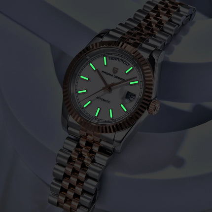 PAGANI DESIGN quadrante smaltato 2025 nuovi orologi da uomo DD36 argento oro orologio automatico di lusso da uomo orologio da polso meccanico impermeabile