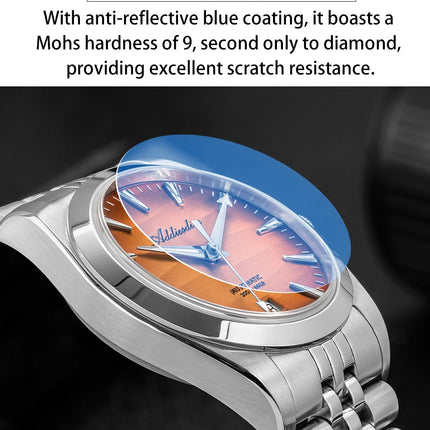 ADDIESDIVE 2026 New Men Watch 39mm Sappphire Automatic 8215 Mechanical Wristwatch 316L Stainless Steel Luminous Waterproof 200m