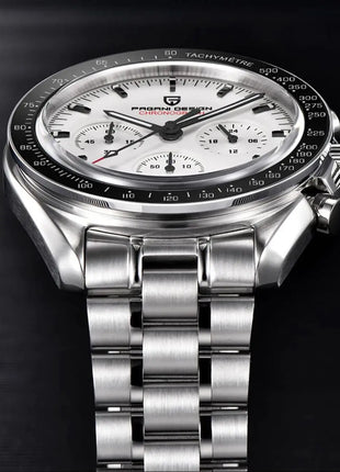 Nuovo Orologio PAGANI DESIGN Moon 2026, Orologio al Quarzo di Lusso alla Moda per Uomo, Cronografo Sportivo in Acciaio Inossidabile