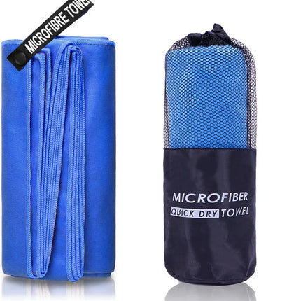 Serviette de Sport à Séchage Rapide 40x80/80x160CM Bleu Gris Vert Orange pour Natation Salle de Sport Fitness Camping Course Plage