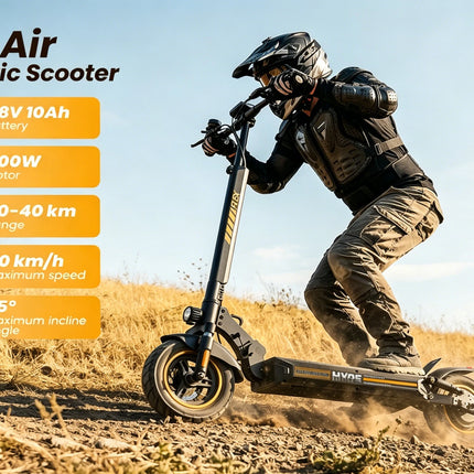 Monopattino Elettrico iScooter W6 10 Pollici 500W per Adulti, E-Scooter 36V 10.5Ah, Velocità 35km/h, Supporto APP, Autonomia 30km, Monopattini Elettrici Urbani