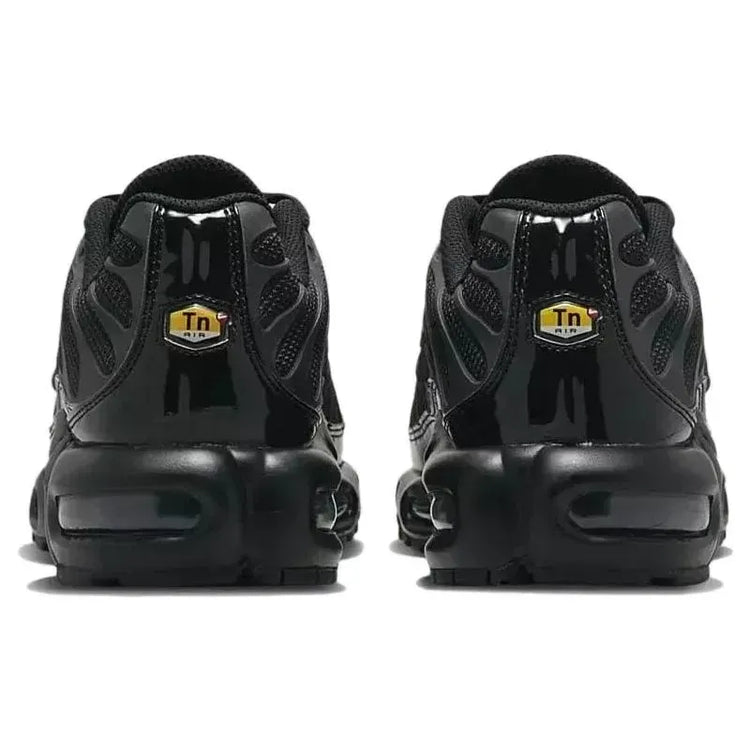 Nike Air Max Plus TN Triple Black Women's Air Cushion Comfortable Retro Sports Running Shoes FB8479-001