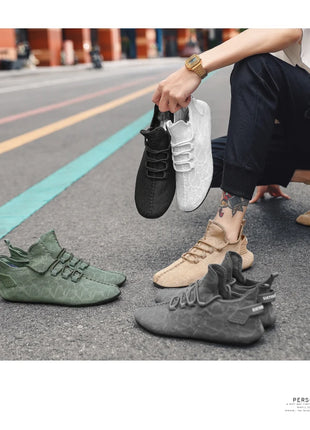 YRZL Mocassini da uomo in rete Mocassini da guida Appartamenti di alta qualità Scarpe da passeggio Mocassini casual antiscivolo traspiranti Scarpe da uomo estive