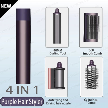 SenCiciMen 6-in-1 Air Multi-Styler & Hair Dryer Brush with Auto-Wrap Curlers With Negative Ions Hair-care Hair Styling Tool Fast Drying, Curling, Volumizing &  Smooth Blowouts and Frizz Gift for Women