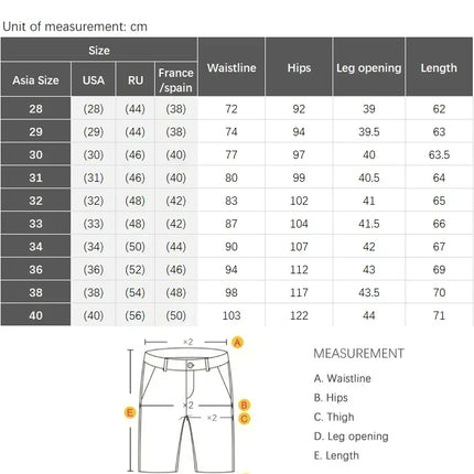 Pantaloncini di jeans da uomo estivi sottili dritti classici firmati jeans corti da lavoro marchio di abbigliamento pantaloncini maschili casual coreani elasticizzati