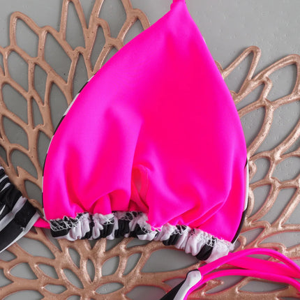 Women's Sexy Micro Bikini 2026, Push-Up Swimsuit, Printed Bikini Set, Thong, Female Beachwear