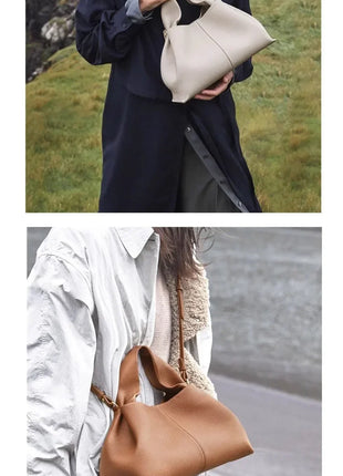 Borsa a Tracolla di Lusso da Donna Designer Autunno/Inverno 2025 – Con Motivo Lychee e Dettaglio a Nuvola sulle Spalle